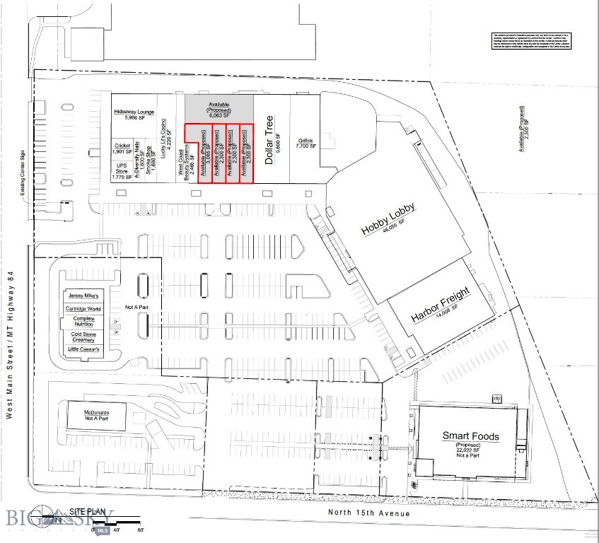 1525-1631 West Main Street, Bozeman MT 59715