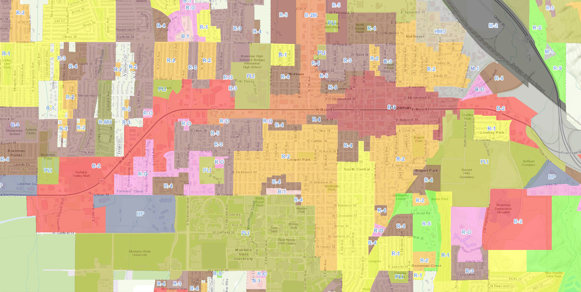 Bozeman Zoning – Explore Bozeman