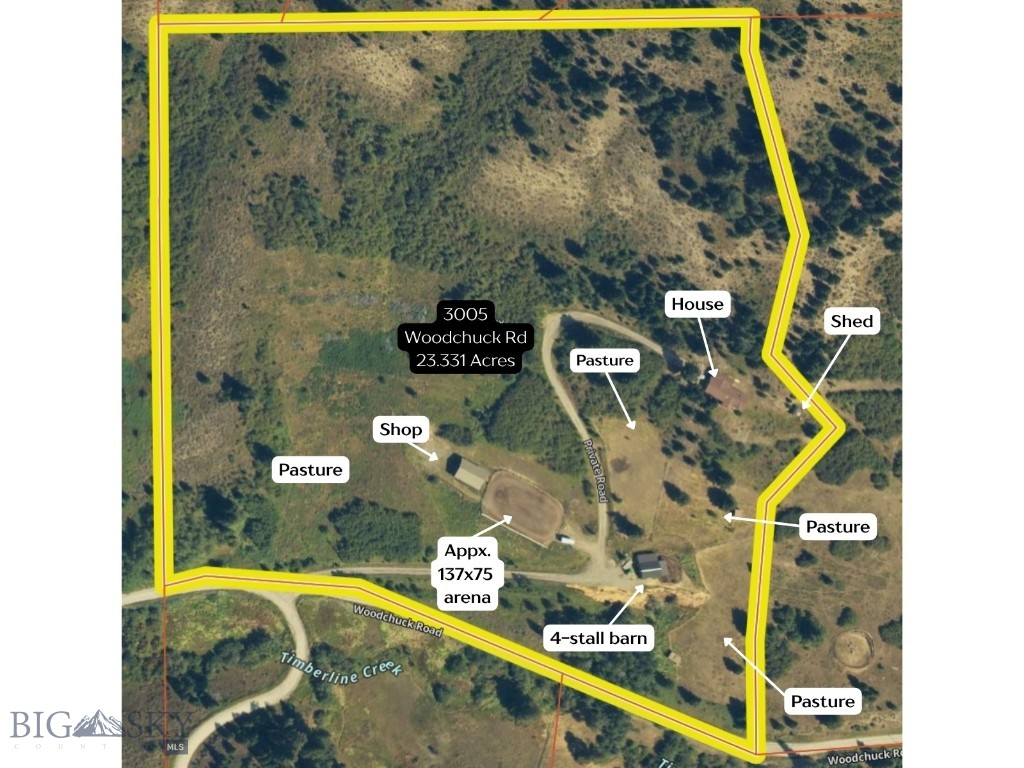 3005 Woodchuck Road, Bozeman MT 59715